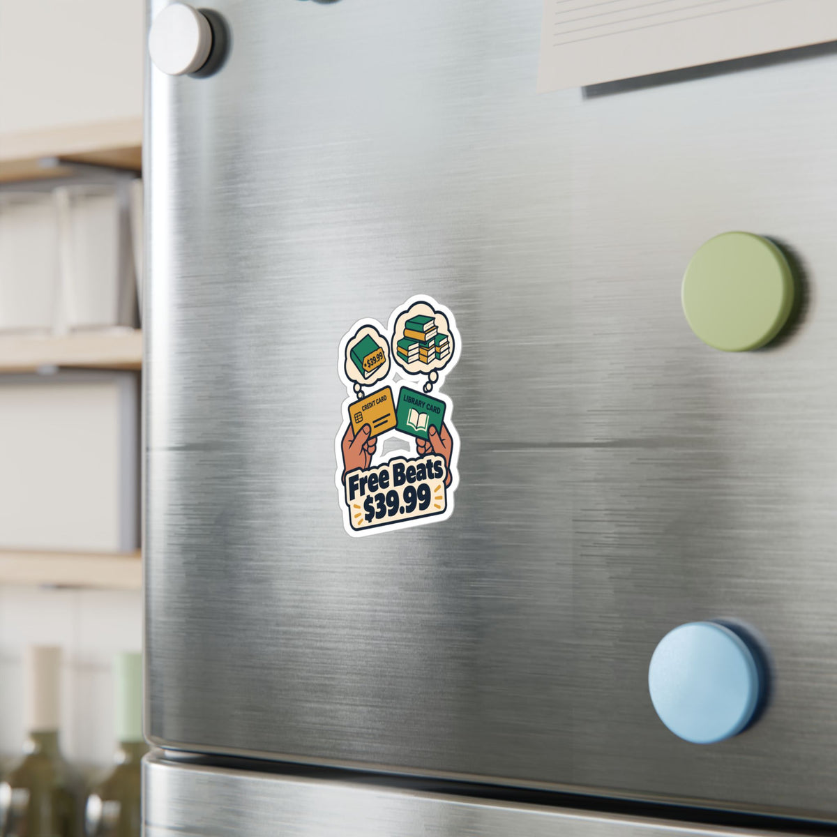 Librarian Sticker - Fabulous and Magical Unicorn Decals for Laptop and Water Bottle