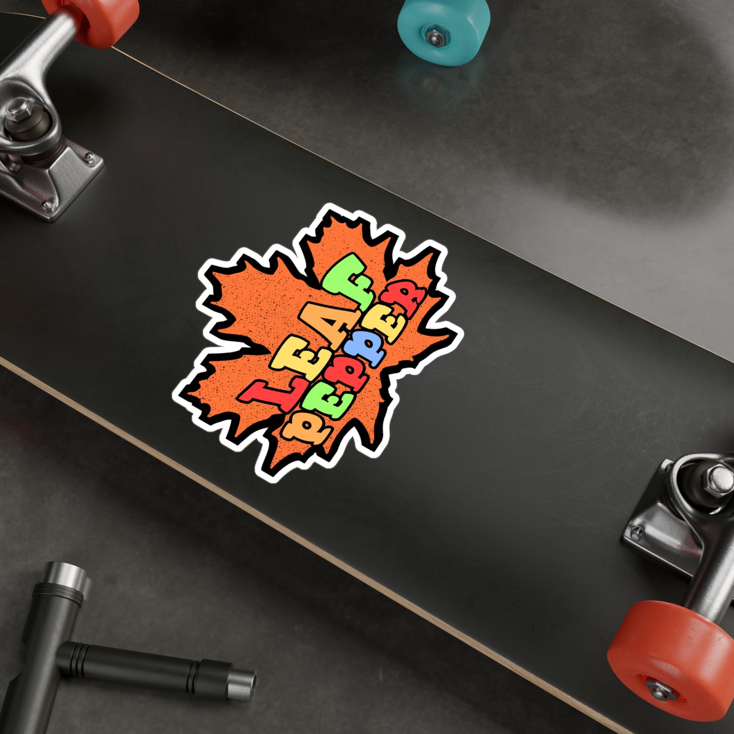 Leaf Pepper | Leaf-blower Sticker | Lawn-mower Decals | Lawn-care Laptop Sticker | Leaf-blower Gift | Lawn-mower Gift