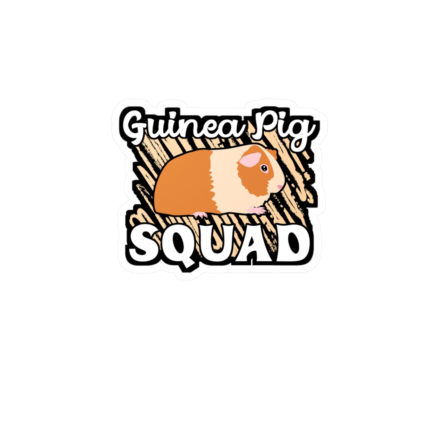 Guinea Pig Squad | Guinea Sticker | Guinea pig Decals | Furry Laptop Sticker | Guinea Gift | Guinea pig Gift