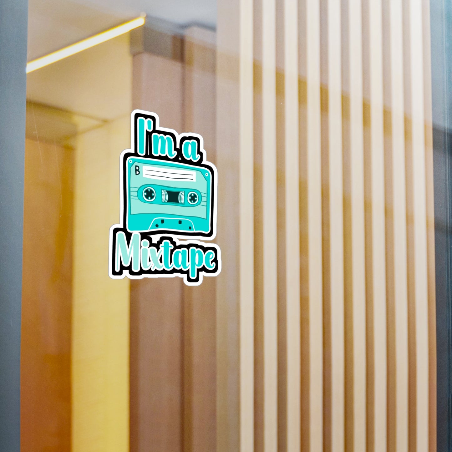 I'm a Mixtape - Pride Sticker for Wall, Laptop, Window, Truck, Car Pride Gift Vinyl Lgbt Decal Sticker