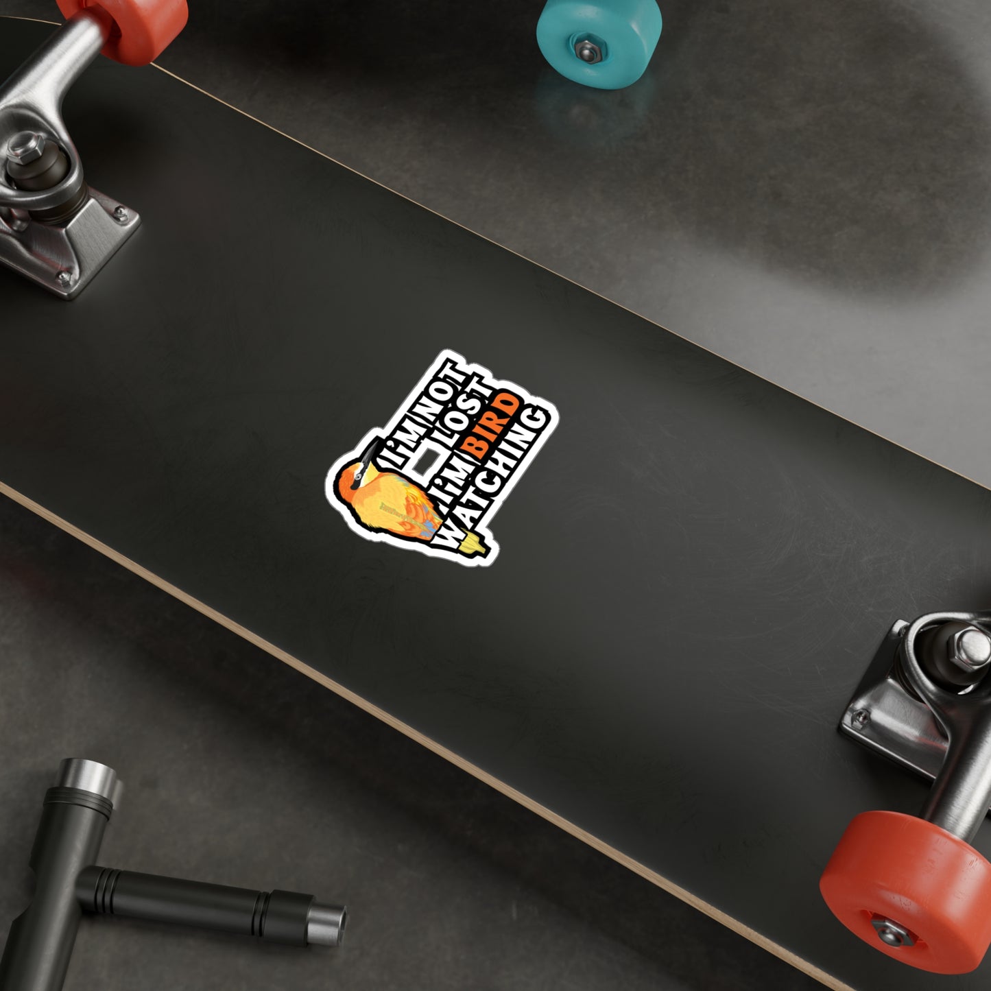 I'm Bird Watching | Birdwatcher Sticker | Binocular Decals | Bird nerd Laptop Sticker | Birdwatcher Gift | Binocular Gift