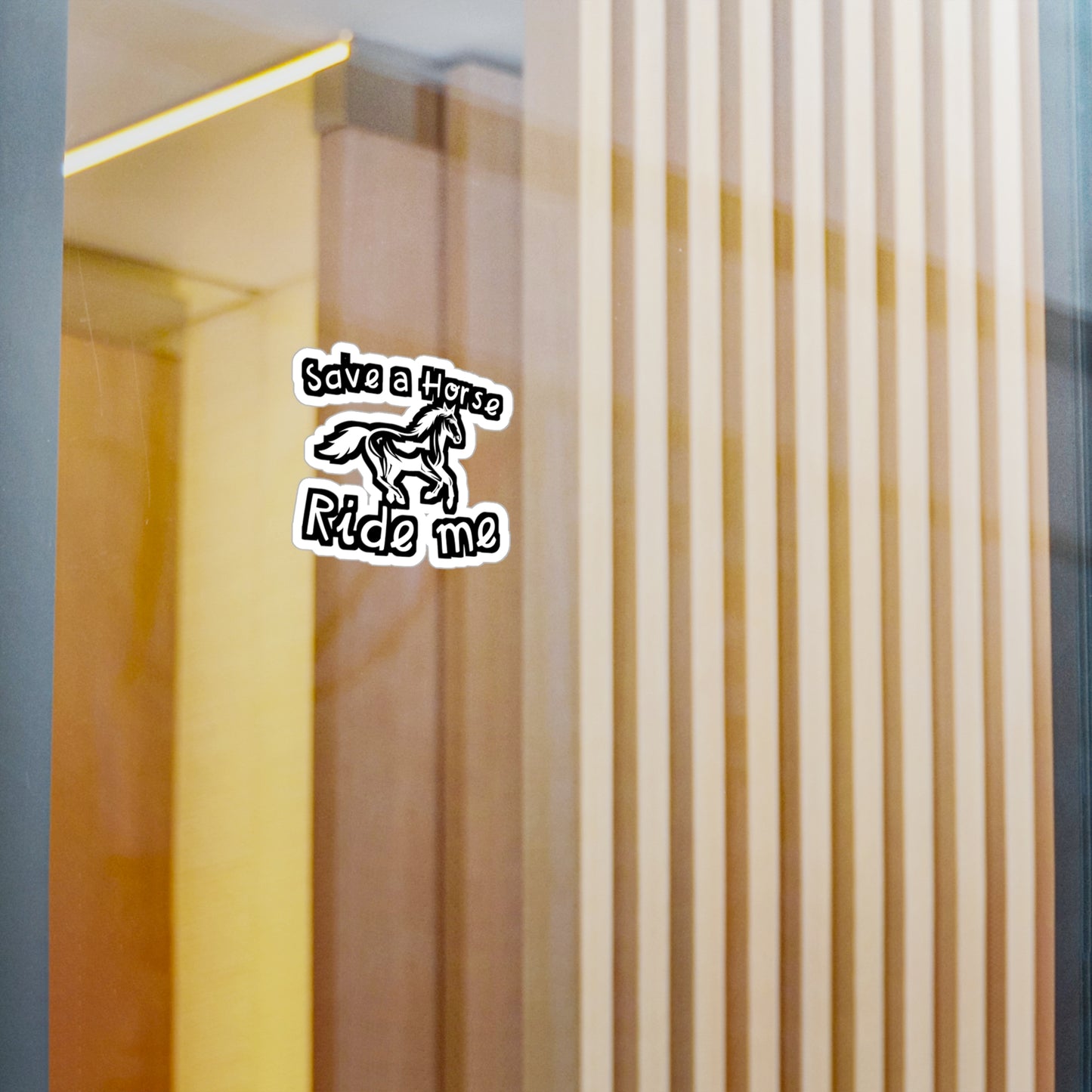 Save a Horse Ride Me - Cowboy Sticker for Wall, Laptop, Window, Truck, Car Cowboy Gift Vinyl Rodeo Decal Sticker