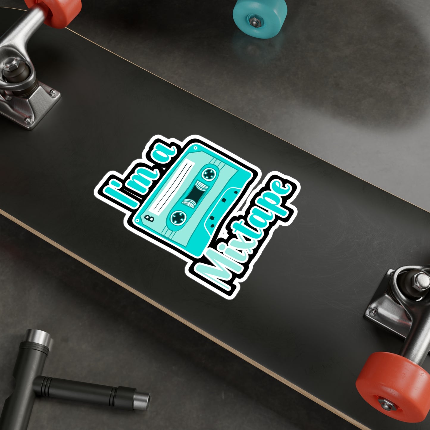 I'm a Mixtape - Pride Sticker for Wall, Laptop, Window, Truck, Car Pride Gift Vinyl Lgbt Decal Sticker