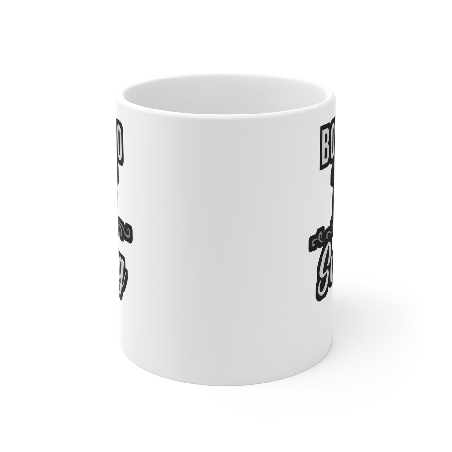 Born To Swing - Tap-dance Mug for Coffee 11oz. Tap-dance Cup, White ceramic, Floor Mug, Tapping Tea Cup - Tap-dance Gift