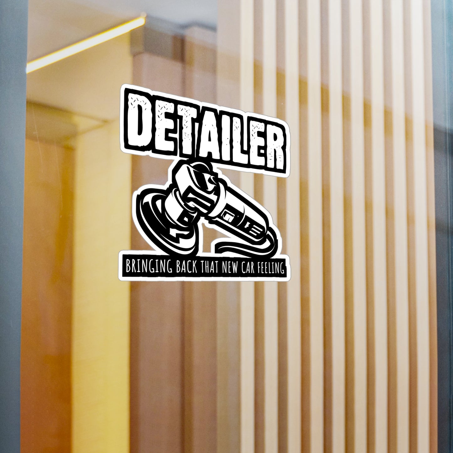 Detailer Bringing Back That New Car Feeling - Car-painter Sticker for Laptop Sticker. Water Bottle Sticker, Vinyl Auto-painter Decal - Car-painter Gift