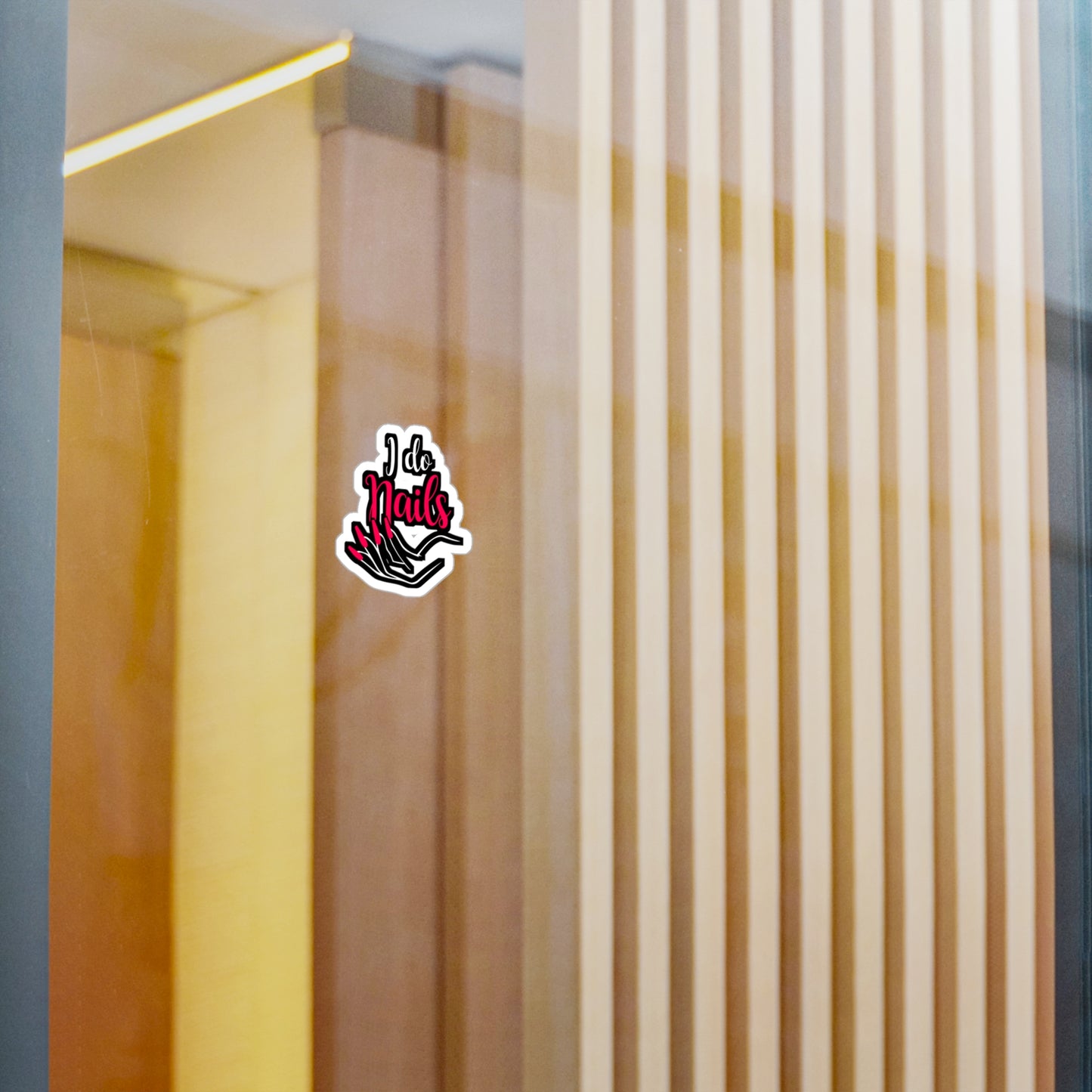 I do Nails - Nails Sticker for Car Window Laptop Sticker. Water Bottle Sticker, Vinyl Nails Decal, Music Sticker - Nails Gift