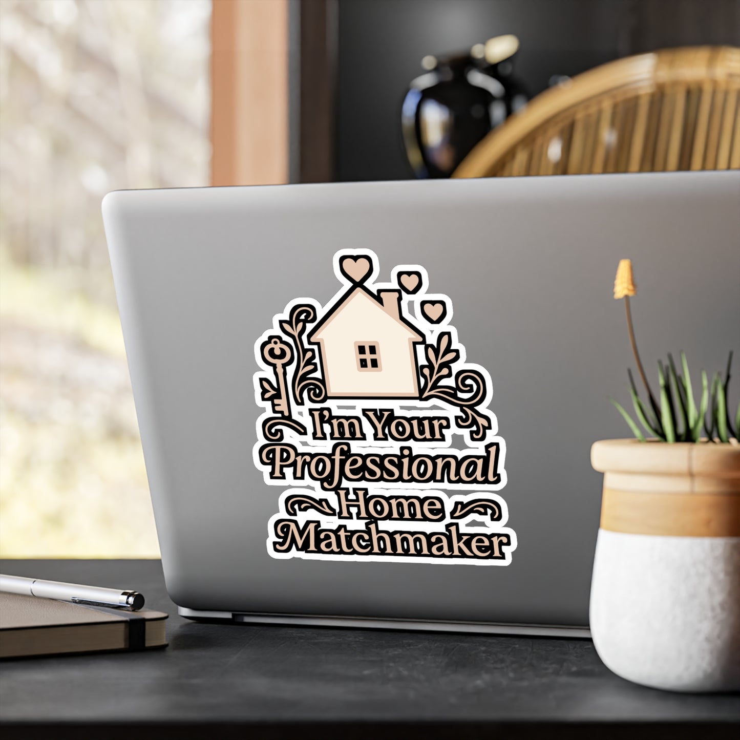 I'm Your Professional Home Matchmaker - Realtor Sticker - Gift for Realtors - Perfect for Laptop, Water Bottle, Office Decor