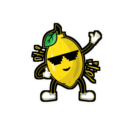 Lemon | Lemonade Sticker | Lemon Decals | Squeazy Laptop Sticker | Lemonade Gift | Lemon Gift
