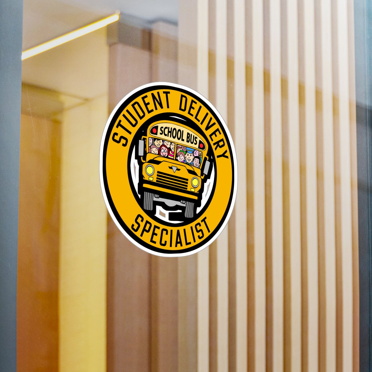 Student Delivery Specialist | School Sticker | Bus Decals | Driver Laptop Sticker | School Gift | Bus Gift