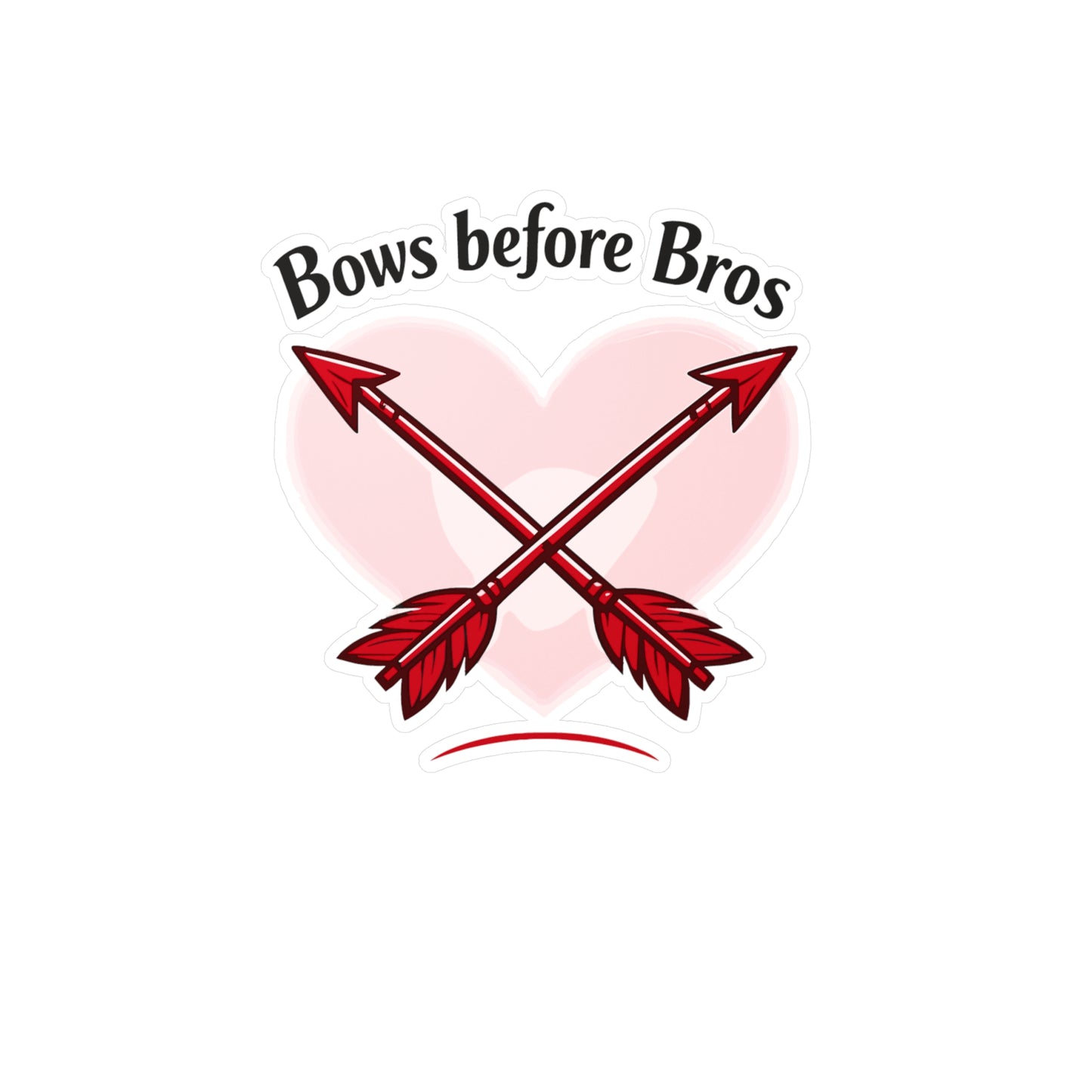 Archery Sticker Bows before Bros Funny Archer Hunting Shoot Design, Waterproof Vinyl Decals for Laptop Water Bottle