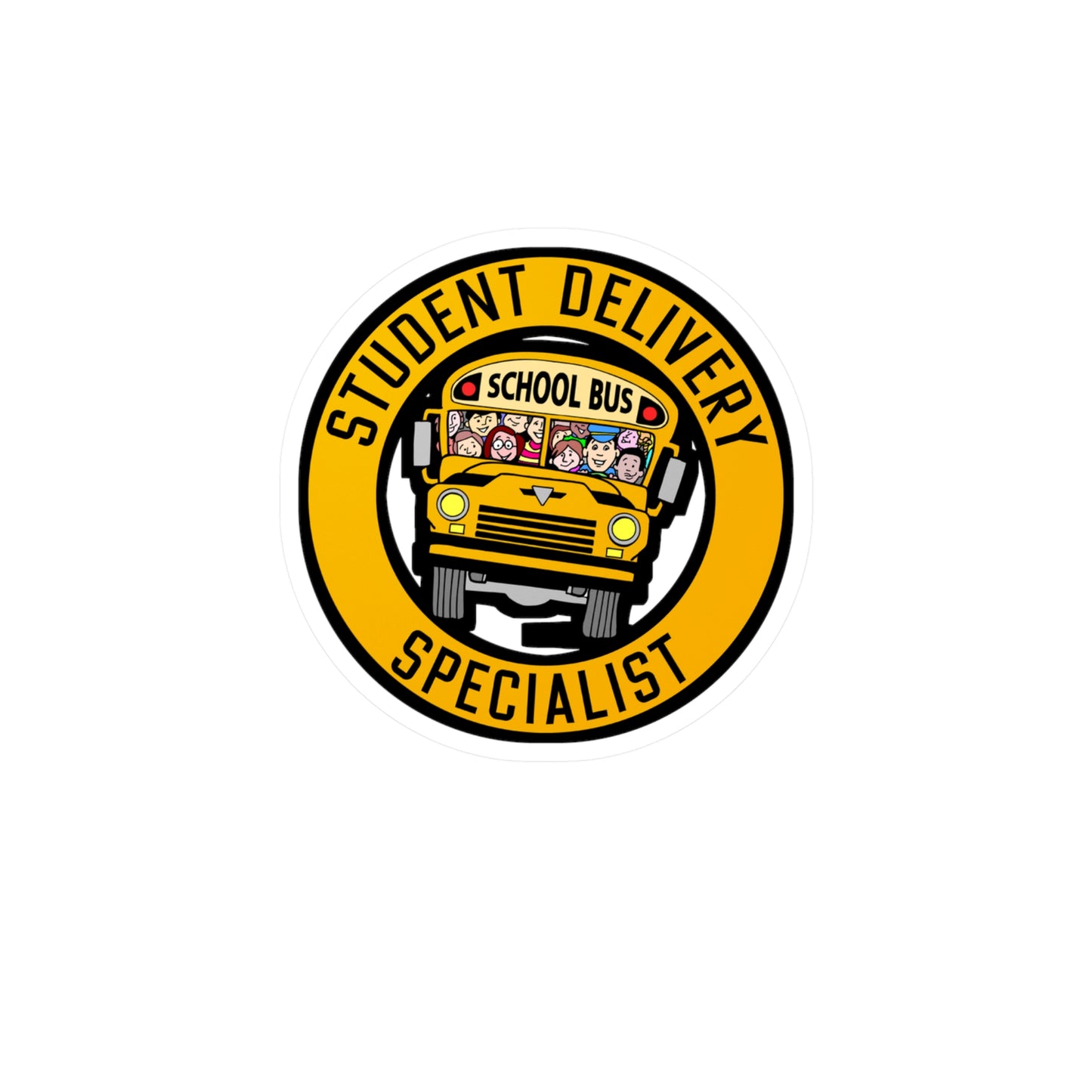 Student Delivery Specialist | School Sticker | Bus Decals | Driver Laptop Sticker | School Gift | Bus Gift