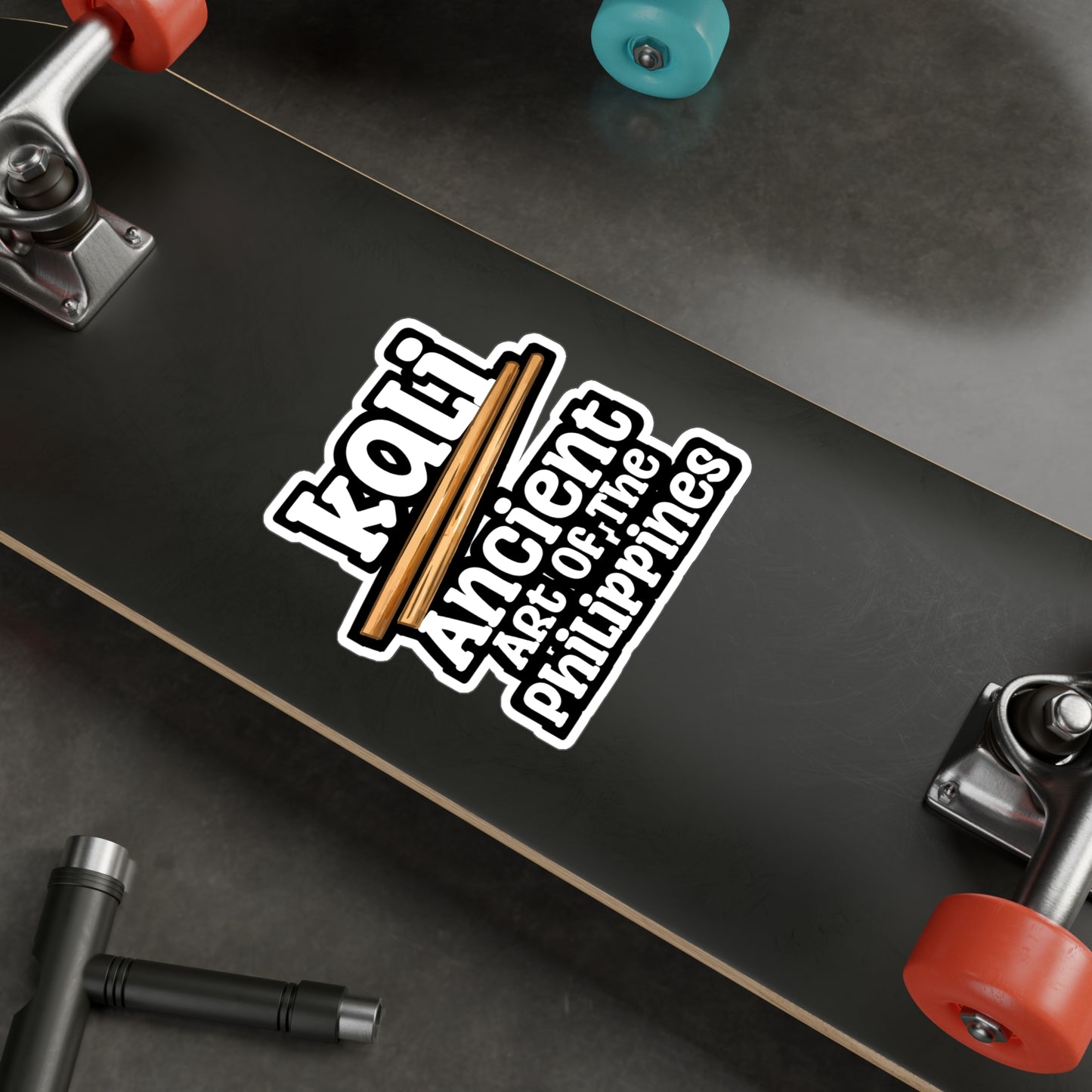 Kali Ancient Esrkima - Arnis Sticker for Car Window Laptop Sticker. Water Bottle Sticker, Vinyl Kali Decal, Eskrima Sticker - Arnis Gift