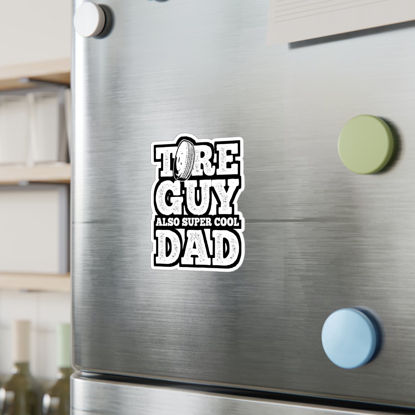 Tire Guy Dad Mechanic | Mechanic Sticker | Garage Decals | Tire-guy Laptop Sticker | Mechanic Gift | Garage Gift