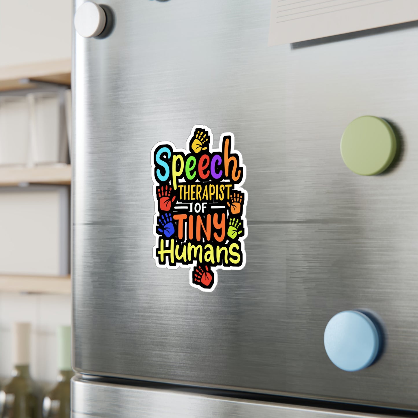 Speech Therapist - Speech-pathology Sticker for Laptop Sticker. Water Bottle Sticker, Vinyl Phoneme Decal - Speech-pathology Gift