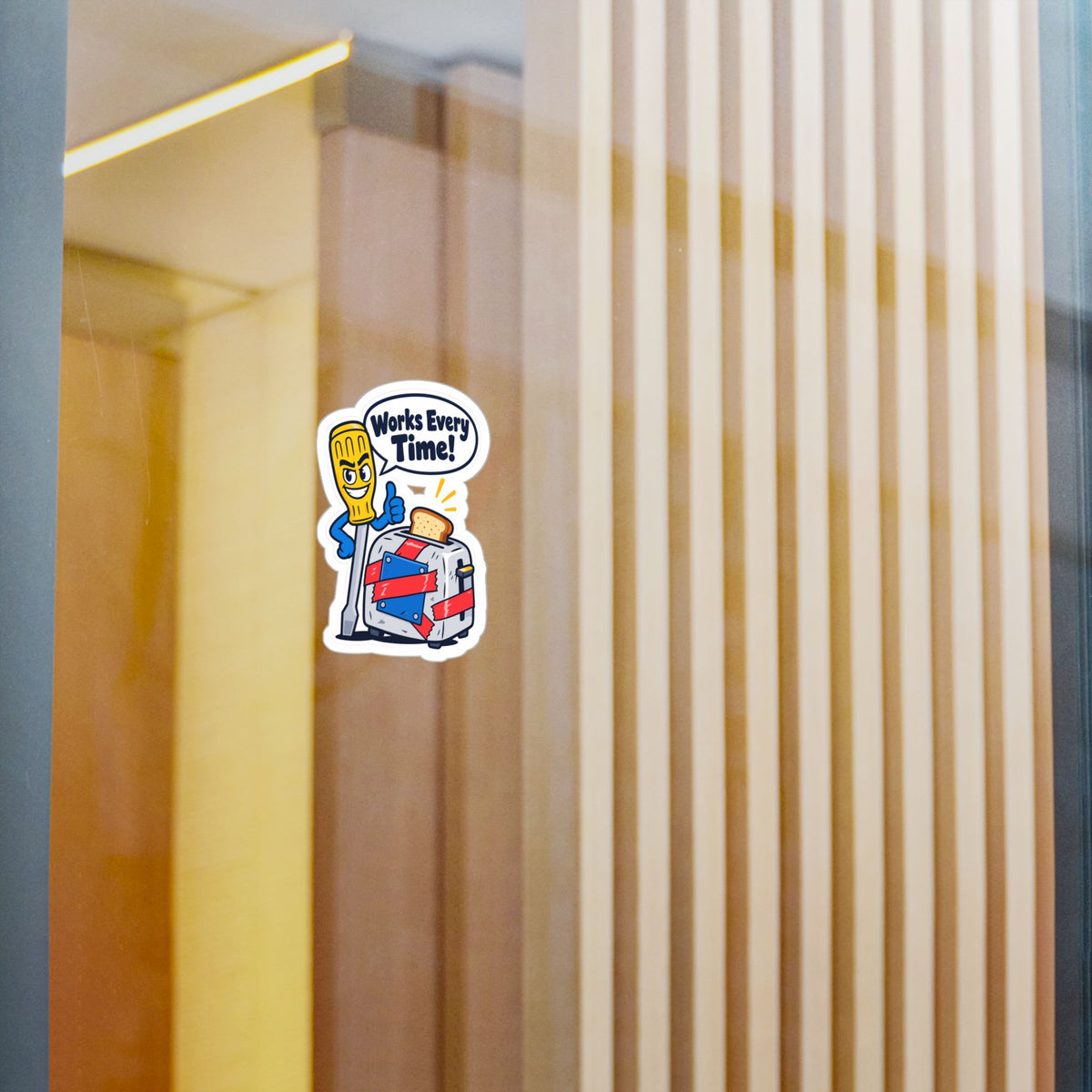 Upcycling Sticker – Works Every Time! Recycling Art Decals for Laptop and Water Bottle, Celebrating Sustainability