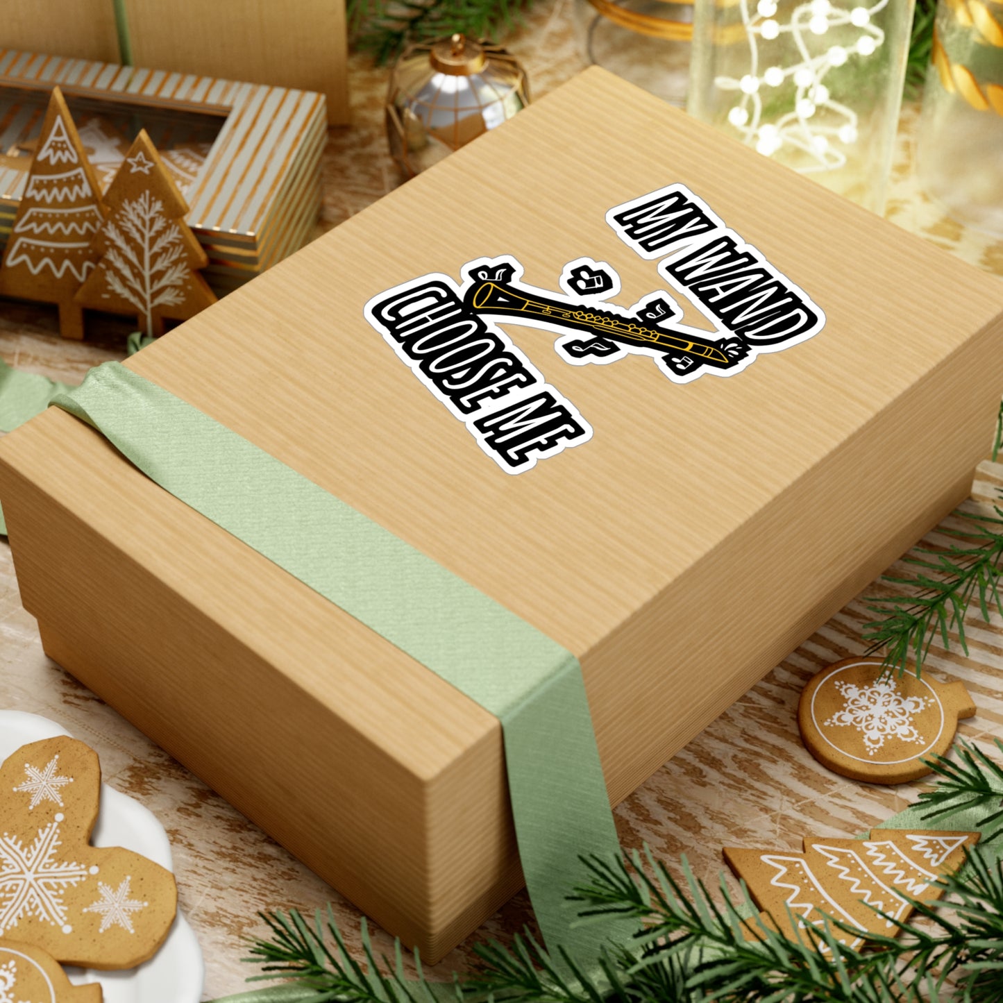 My Wand Choose Me | Marching-band Sticker | Percussion Decals | Drummer Laptop Sticker | Marching-band Gift | Percussion Gift