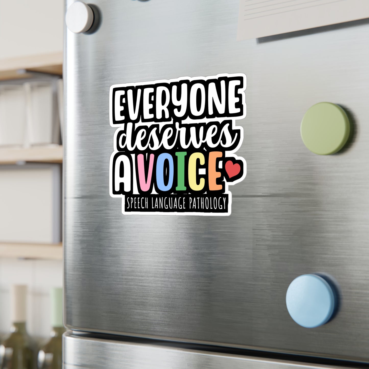 Everyone deserves a voice! Speech Language Pathology | Speech-pathology Sticker | Phoneme Decals | Speech-pathology Gift