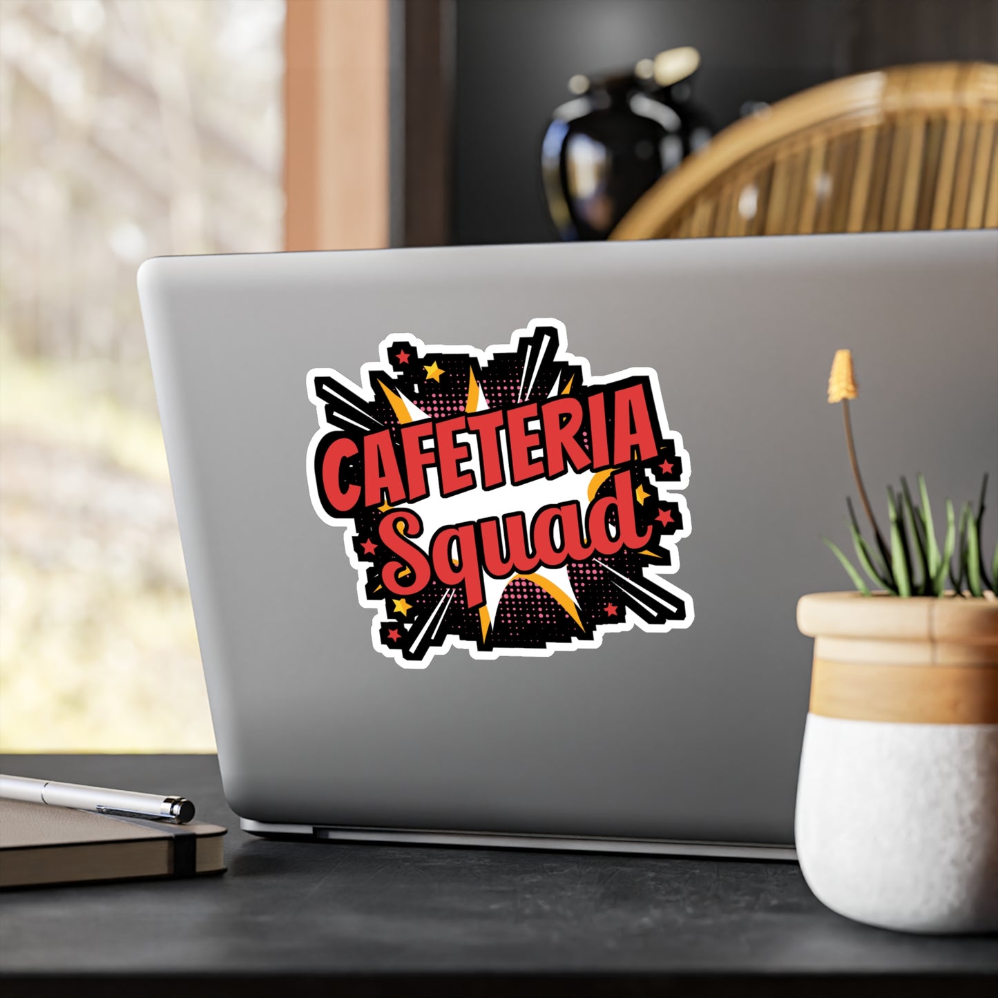 Cafeteria Squad | Lunch lady Sticker | Lunch Decals | School Laptop Sticker | Lunch lady Gift | Lunch Gift