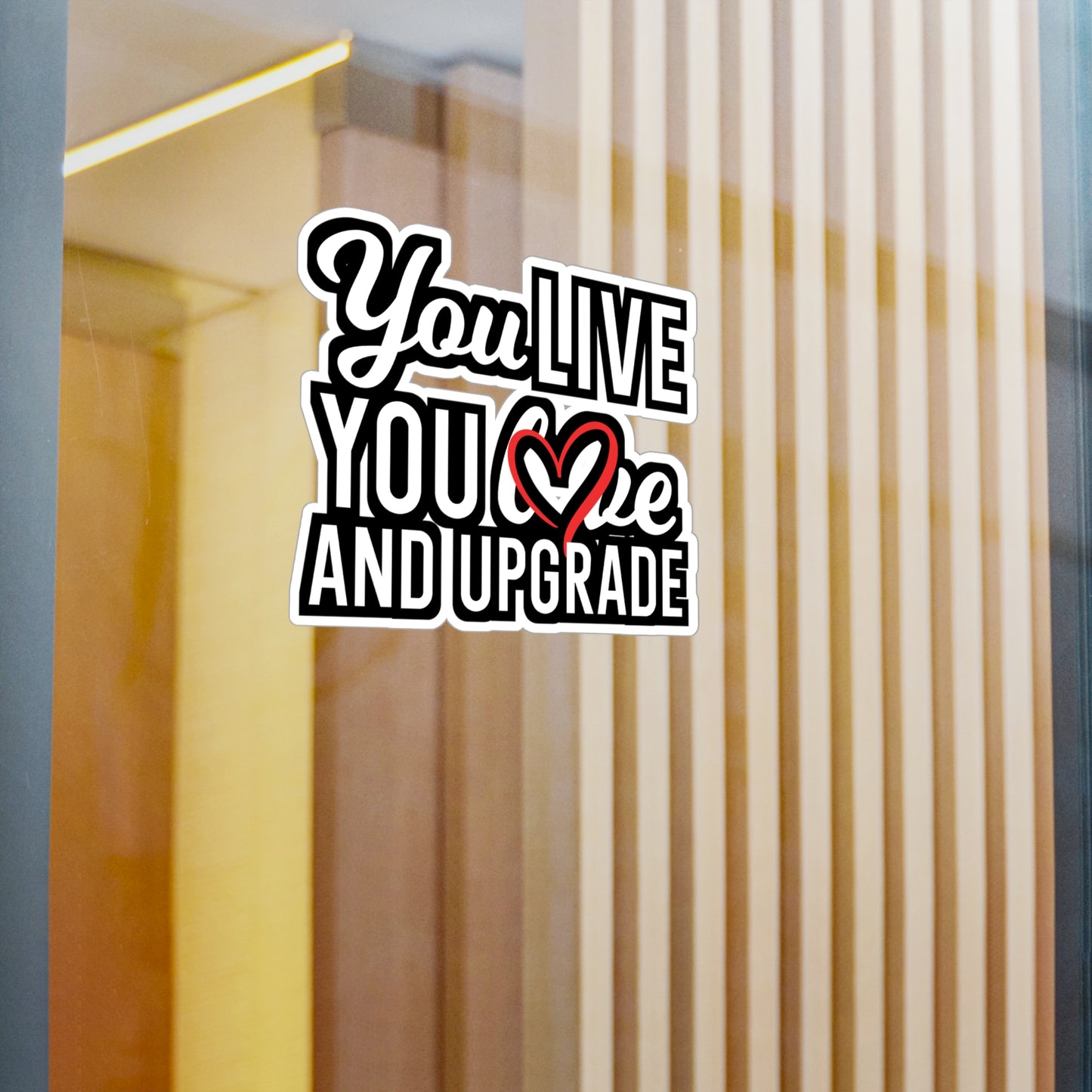 You Live You Learn and You Upgrade | Divorce Sticker | Separation Decals | Alimony Laptop Sticker | Divorce Gift | Separation Gift