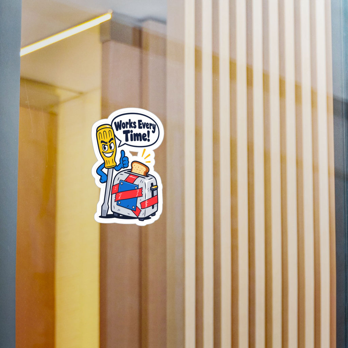Upcycling Sticker – Works Every Time! Recycling Art Decals for Laptop and Water Bottle, Celebrating Sustainability
