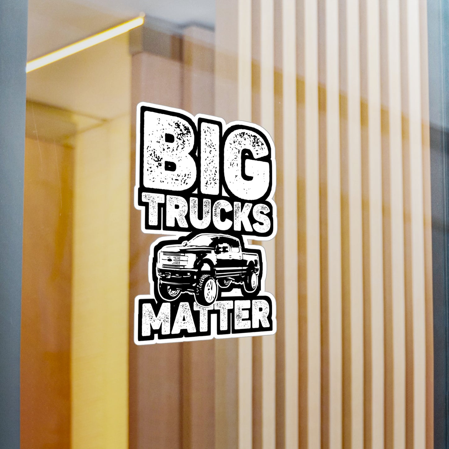 Big Trucks Matter Lifted Trucks | Lifted-truck Sticker | Mudding Decals | Mud-bogging Laptop Sticker | Lifted-truck Gift | Mudding Gift