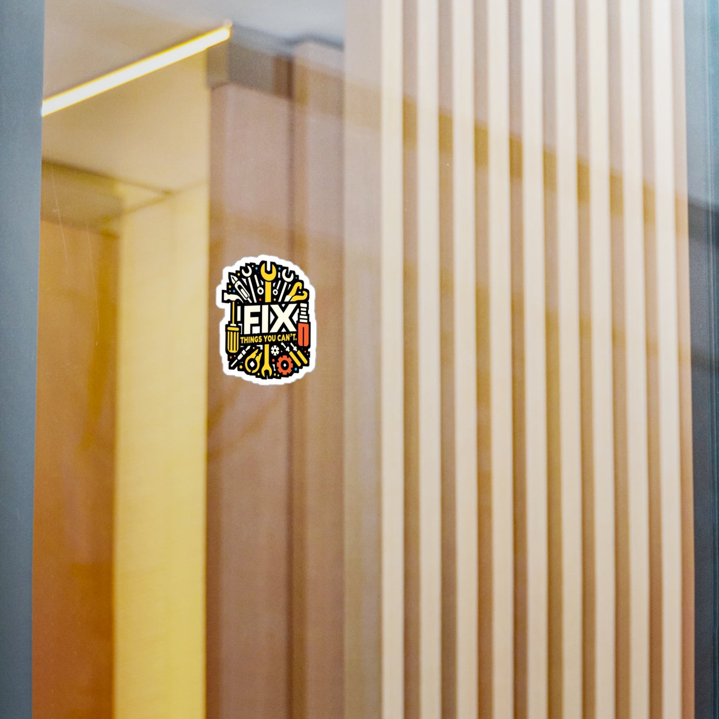 I fix things you can't  - Auto-mechanic Sticker for Laptop Sticker. Water Bottle Sticker, Vinyl Mechanic Decal - Auto-mechanic Gift