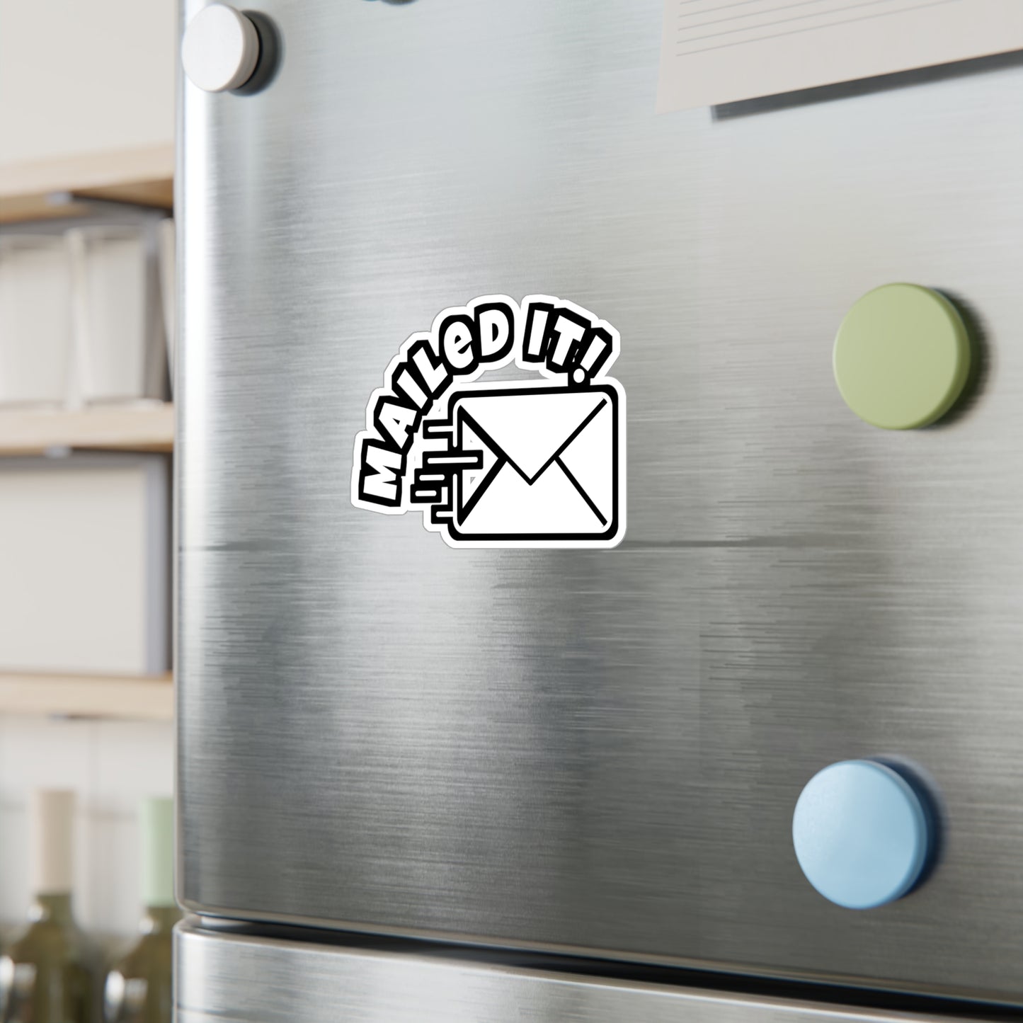 Mailed It | Postal worker Sticker | Funny postal worker Decals | Postman Laptop Sticker | Postal worker Gift | Funny postal worker Gift