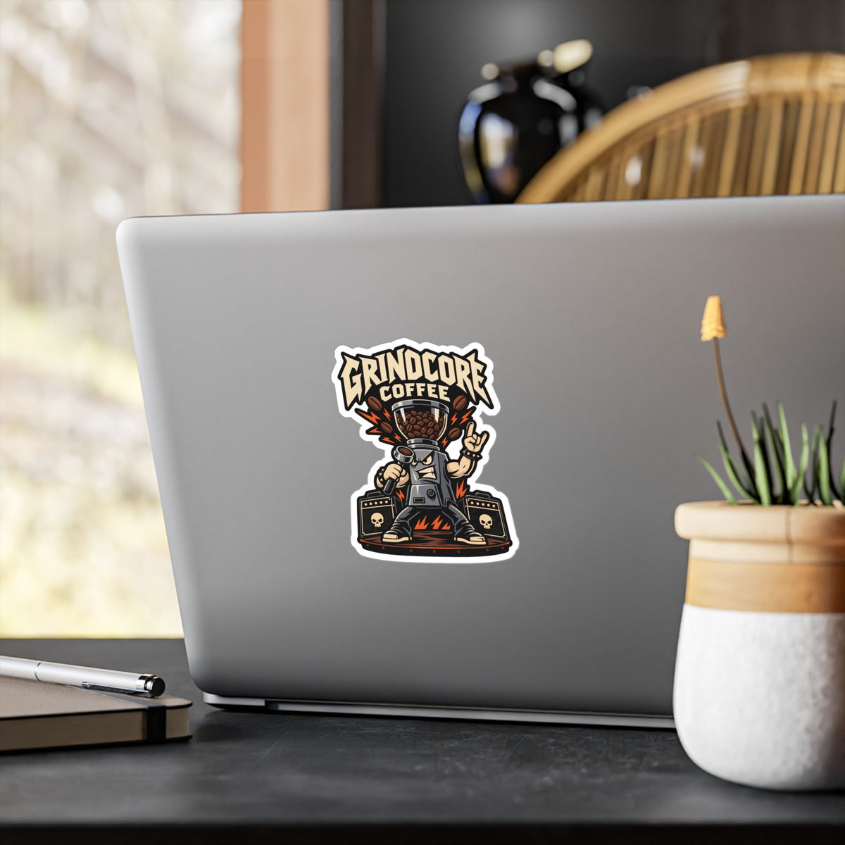 Espresso Sticker - GrindCore Coffee Decals for Your Grinder and Digital Scale