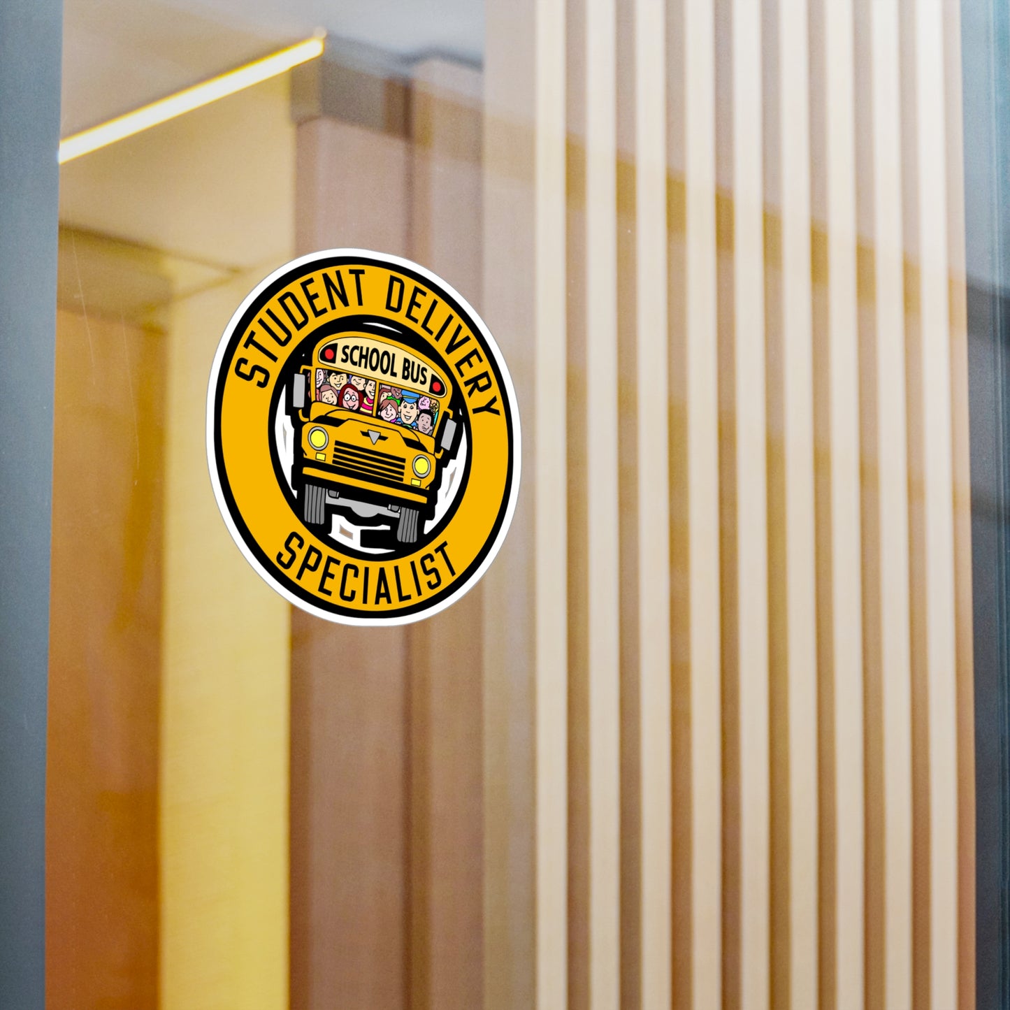 Student Delivery Specialist | School Sticker | Bus Decals | Driver Laptop Sticker | School Gift | Bus Gift