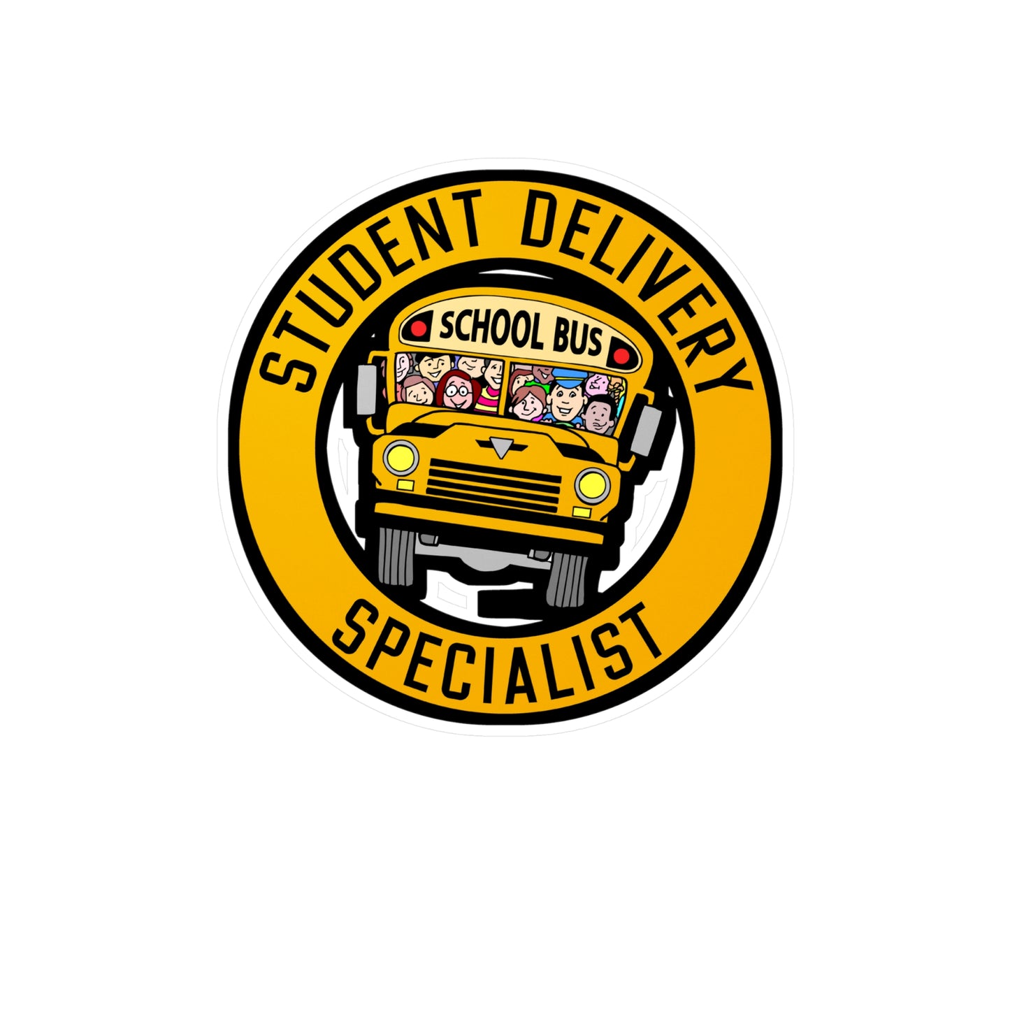 Student Delivery Specialist | School Sticker | Bus Decals | Driver Laptop Sticker | School Gift | Bus Gift