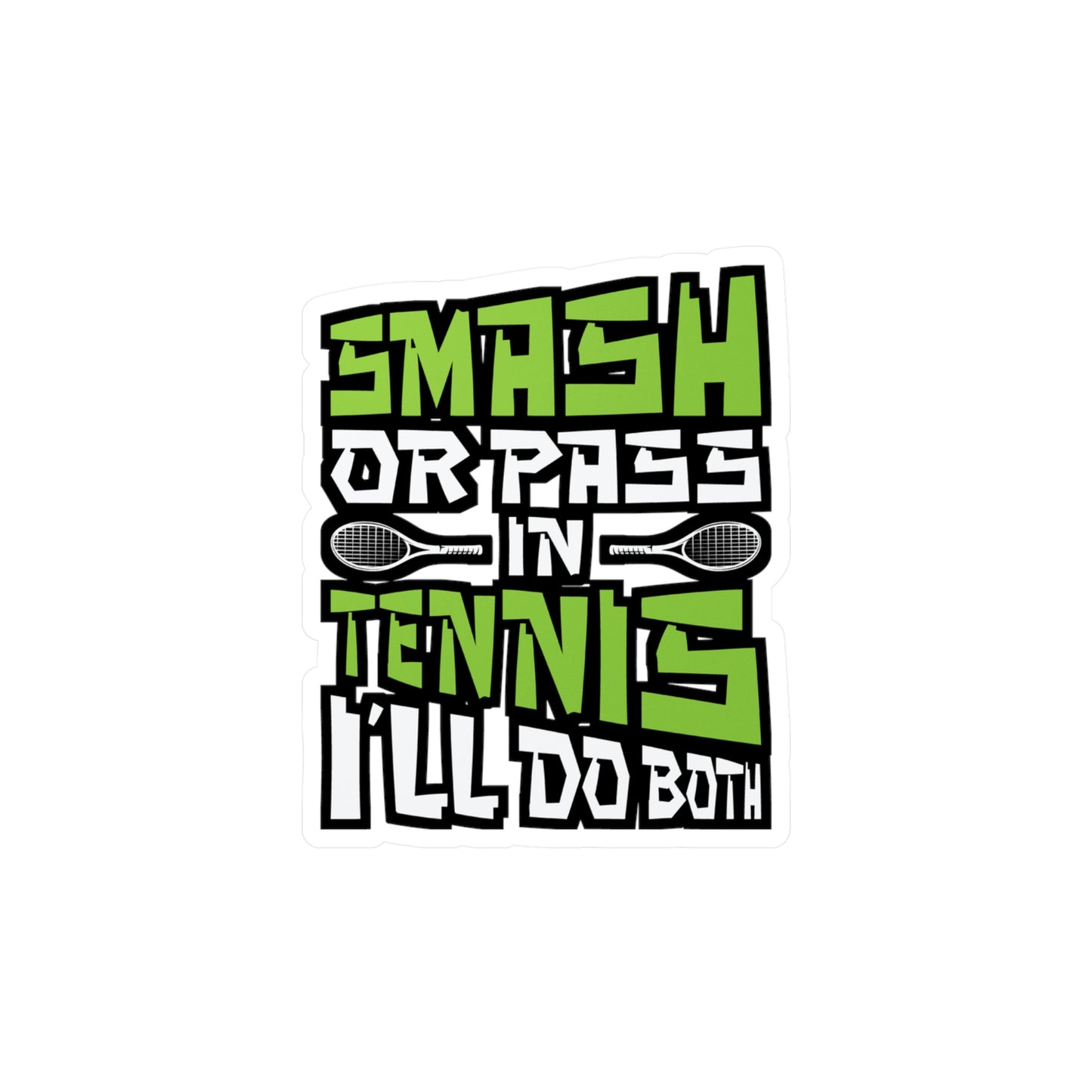 I Like My Matches Like My Tennis Balls - Padel Sticker for Laptop Sticker. Water Bottle Sticker, Vinyl Padel court Decal - Padel Gift