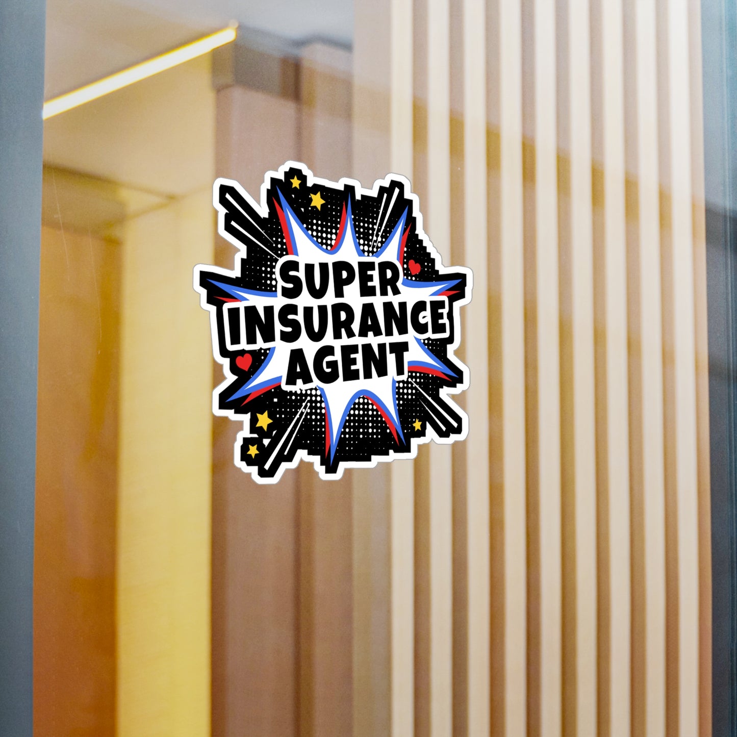 Super Insurance Agent | Insurance-agent Sticker | Policy Decals | Premium Laptop Sticker | Insurance-agent Gift | Policy Gift