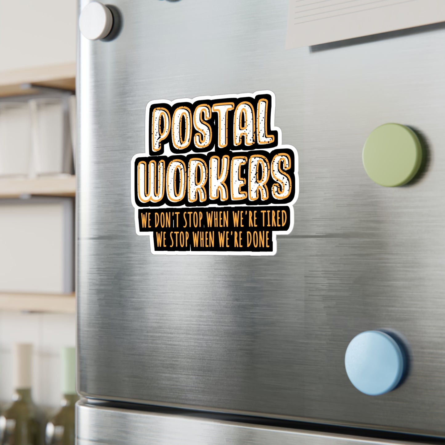 Postal Workers | Postal worker Sticker | Funny postal worker Decals | Postman Laptop Sticker | Postal worker Gift | Funny postal worker Gift