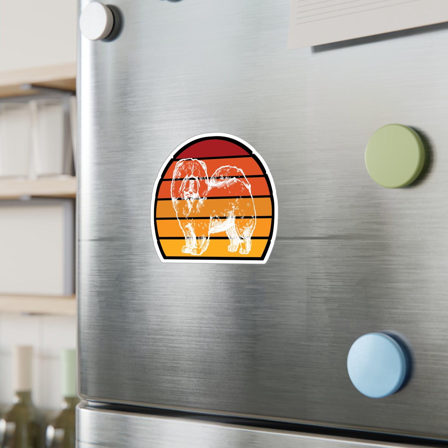 Chow Chow - Chow chow Sticker for Car, Wall, Laptop, Window, Truck Chow chow Gift Vinyl Dog Decal Sticker