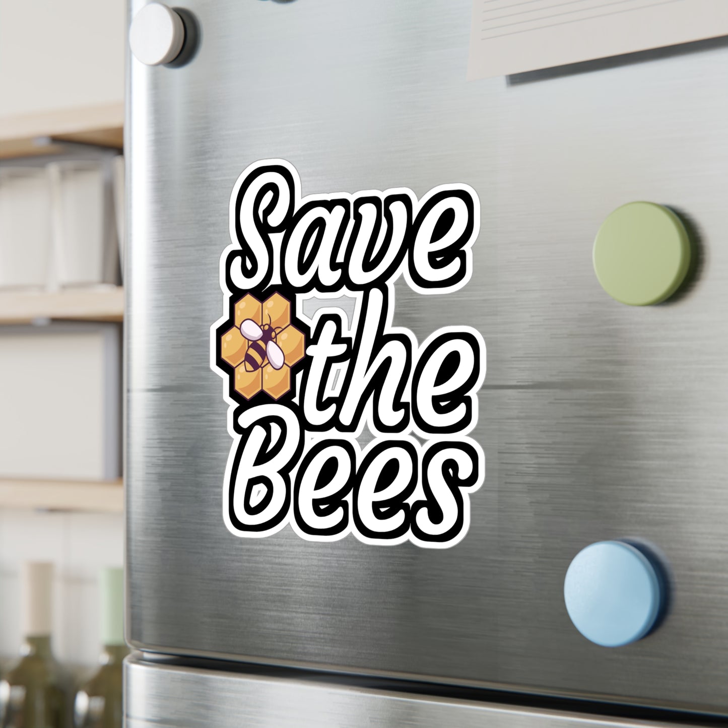 Save the bees - Beekeeper Sticker for Wall, Laptop, Window, Truck, Car Beekeeper Gift Vinyl Beekeepers Decal Sticker