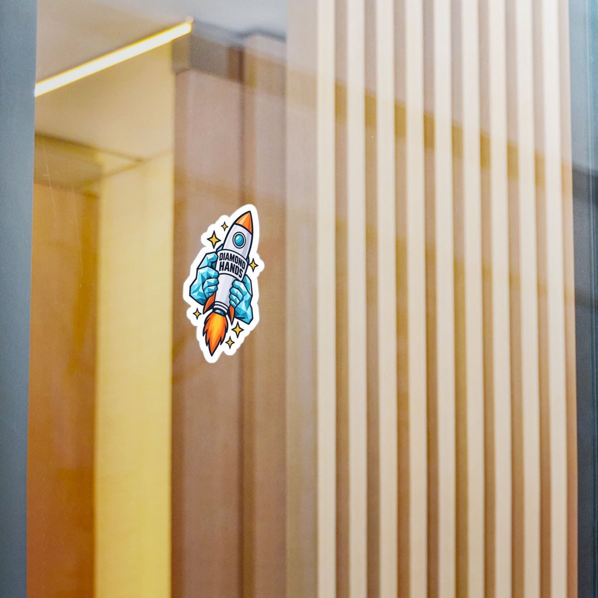 Day Trading Sticker - Diamond Hands Decals for the Stock Market and Forex Trader, Laptop & Water Bottle Decor