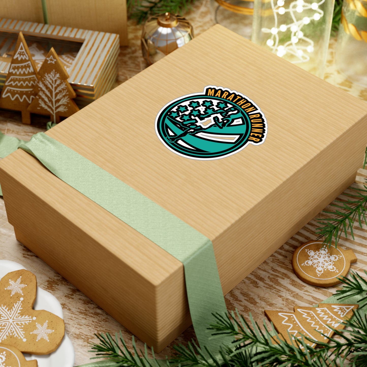 Marathon Runner - Marathon Sticker for Car Window Laptop Sticker. Water Bottle Sticker, Vinyl Running Decal, Funny Sticker - Marathon Gift