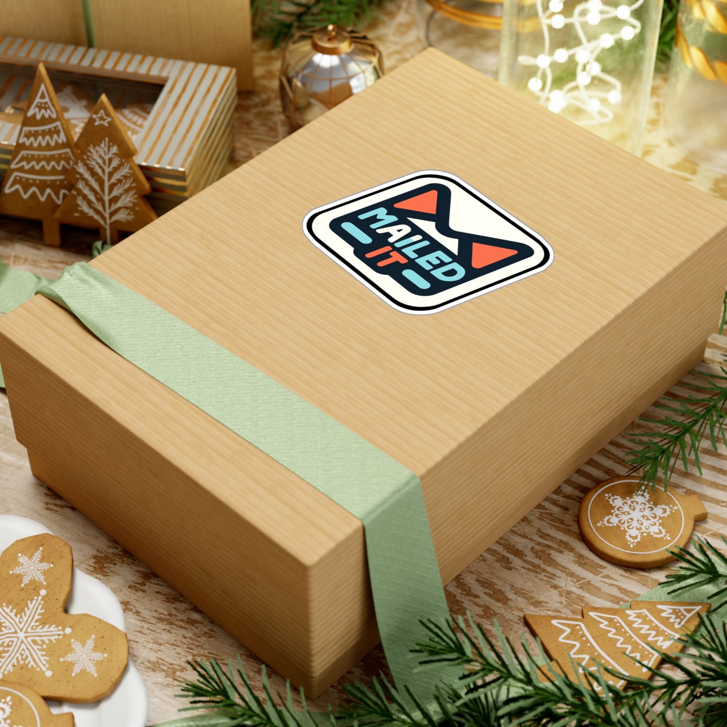 Mailed It - Postal worker Sticker for Laptop Sticker. Water Bottle Sticker, Vinyl Funny postal worker Decal - Postal worker Gift