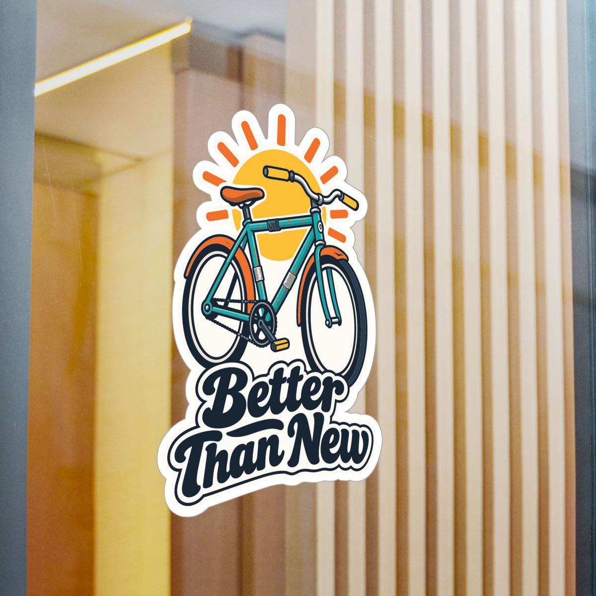 Upcycling Sticker Better Than New – Recycling Art Decals Inspired by Sustainability for Laptop and Water Bottle