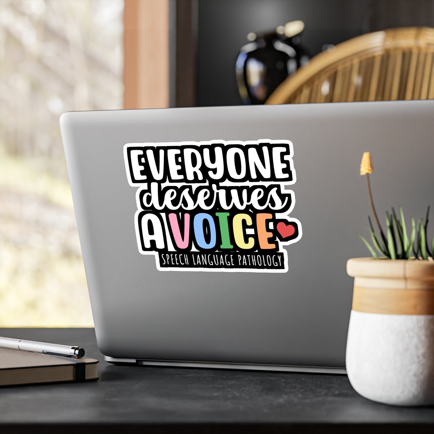 Everyone deserves a voice! Speech Language Pathology | Speech-pathology Sticker | Phoneme Decals | Speech-pathology Gift