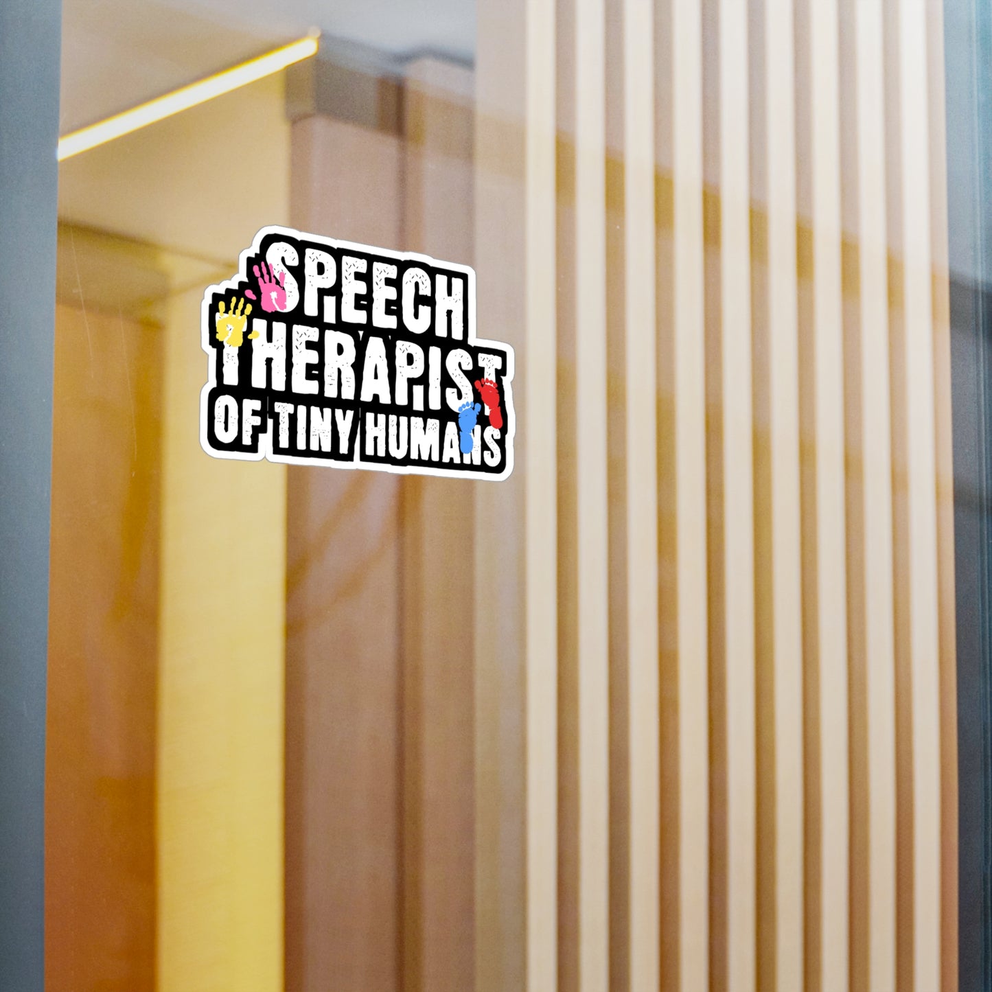 Speech Therapist of Tiny Humans | Speech-pathology Sticker | Phoneme Decals | Speech-pathology Gift