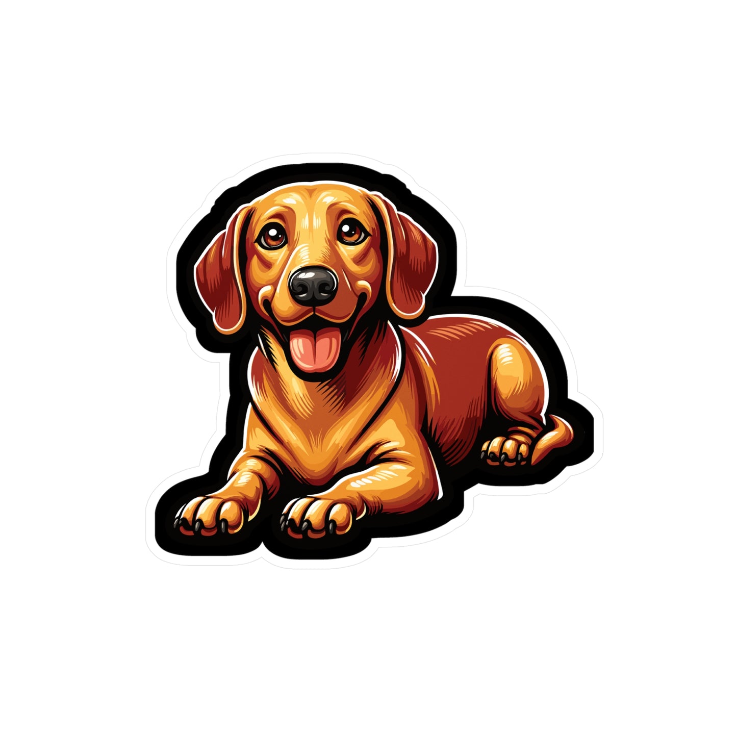 Labrador Retriever - Labrador Sticker for Laptop Sticker. Water Bottle Sticker, Vinyl Retriever Decal - Labrador Gift