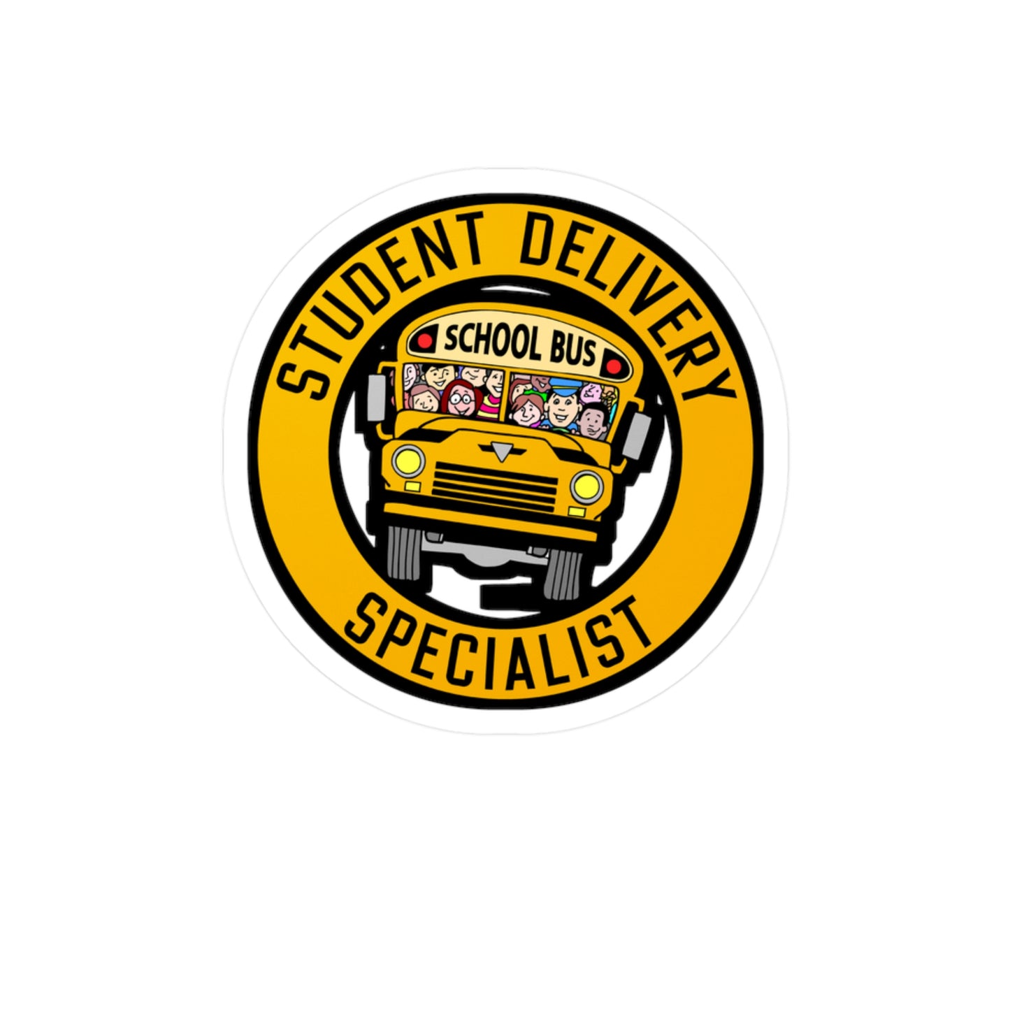 Student Delivery Specialist | School Sticker | Bus Decals | Driver Laptop Sticker | School Gift | Bus Gift