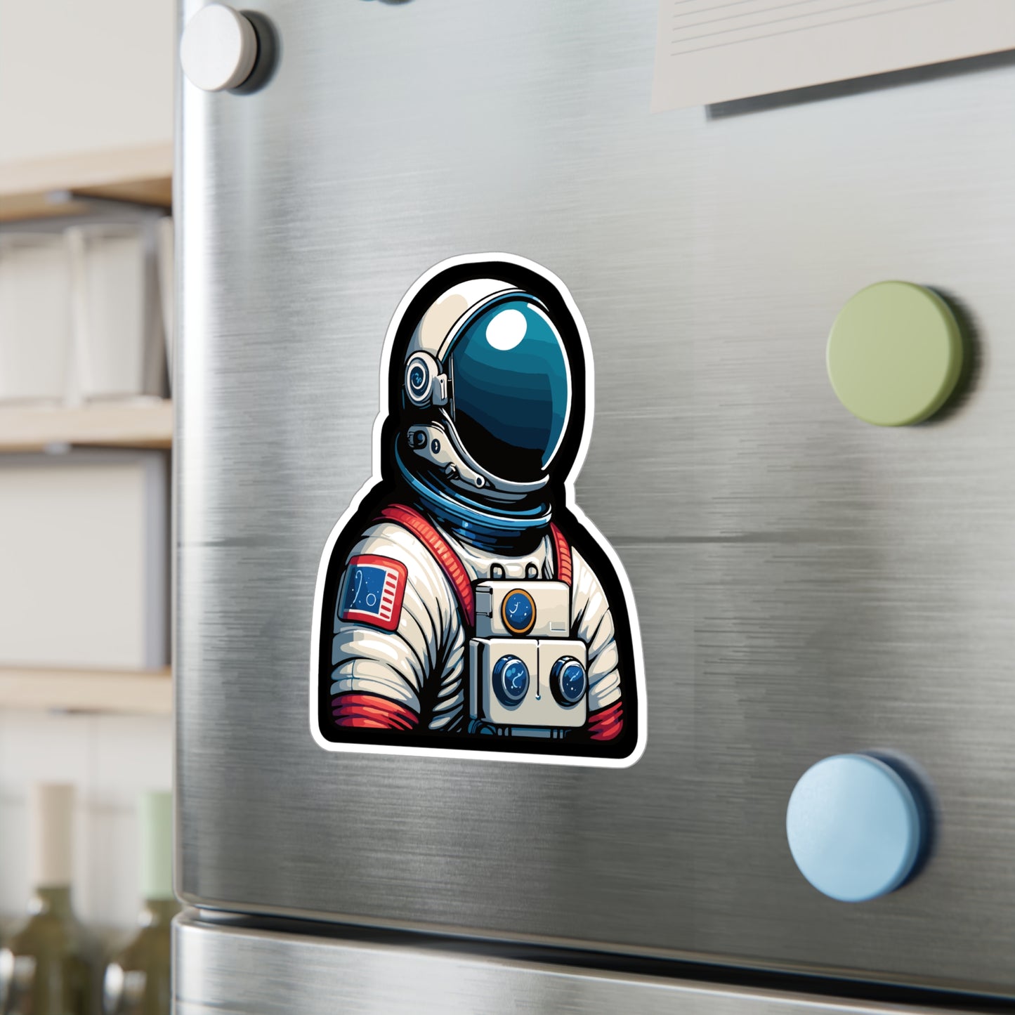 Astronaut - Space Sticker for Car Window Laptop Sticker. Water Bottle Sticker, Vinyl Astronaut Decal, Cosmos Sticker - Space Gift