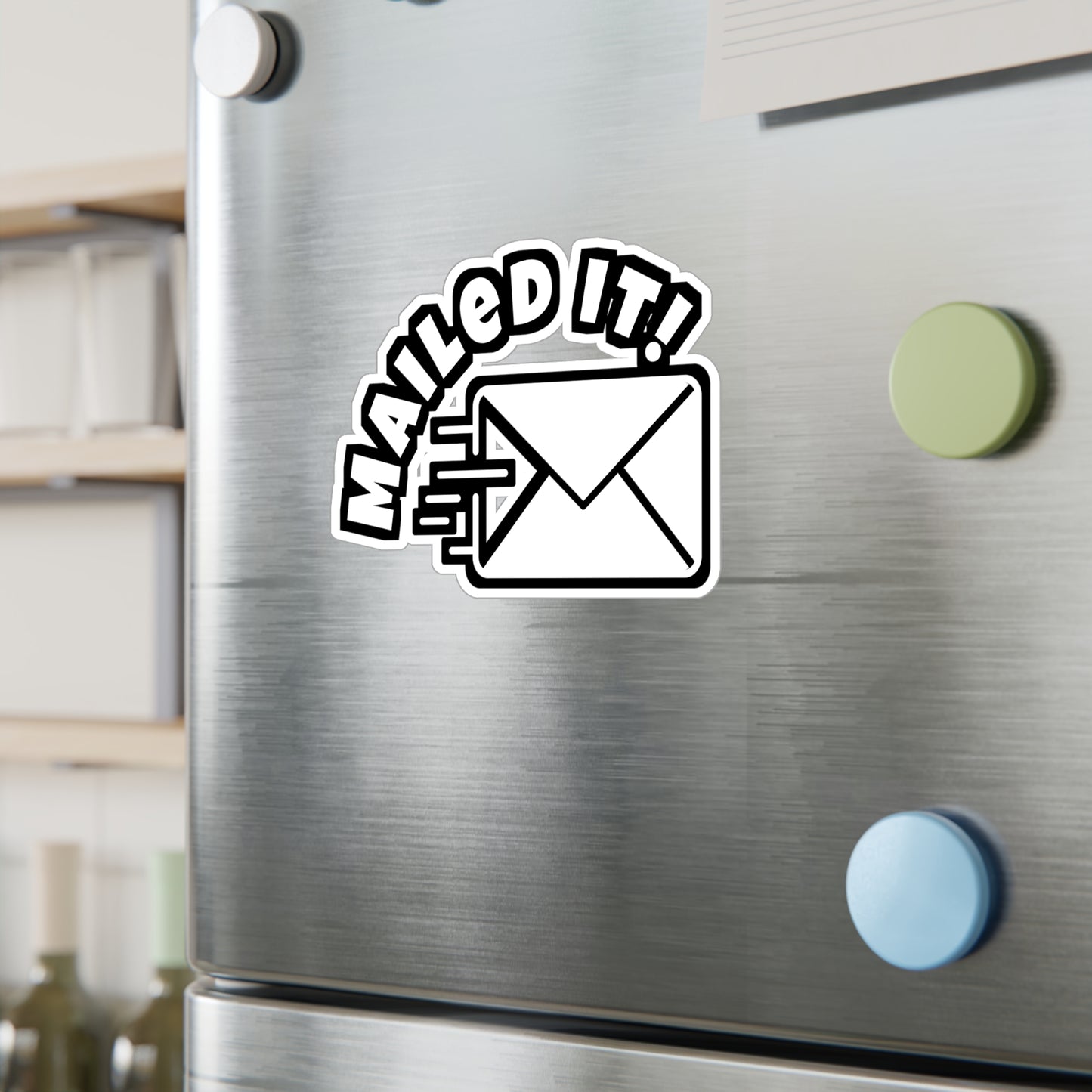 Mailed It | Postal worker Sticker | Funny postal worker Decals | Postman Laptop Sticker | Postal worker Gift | Funny postal worker Gift