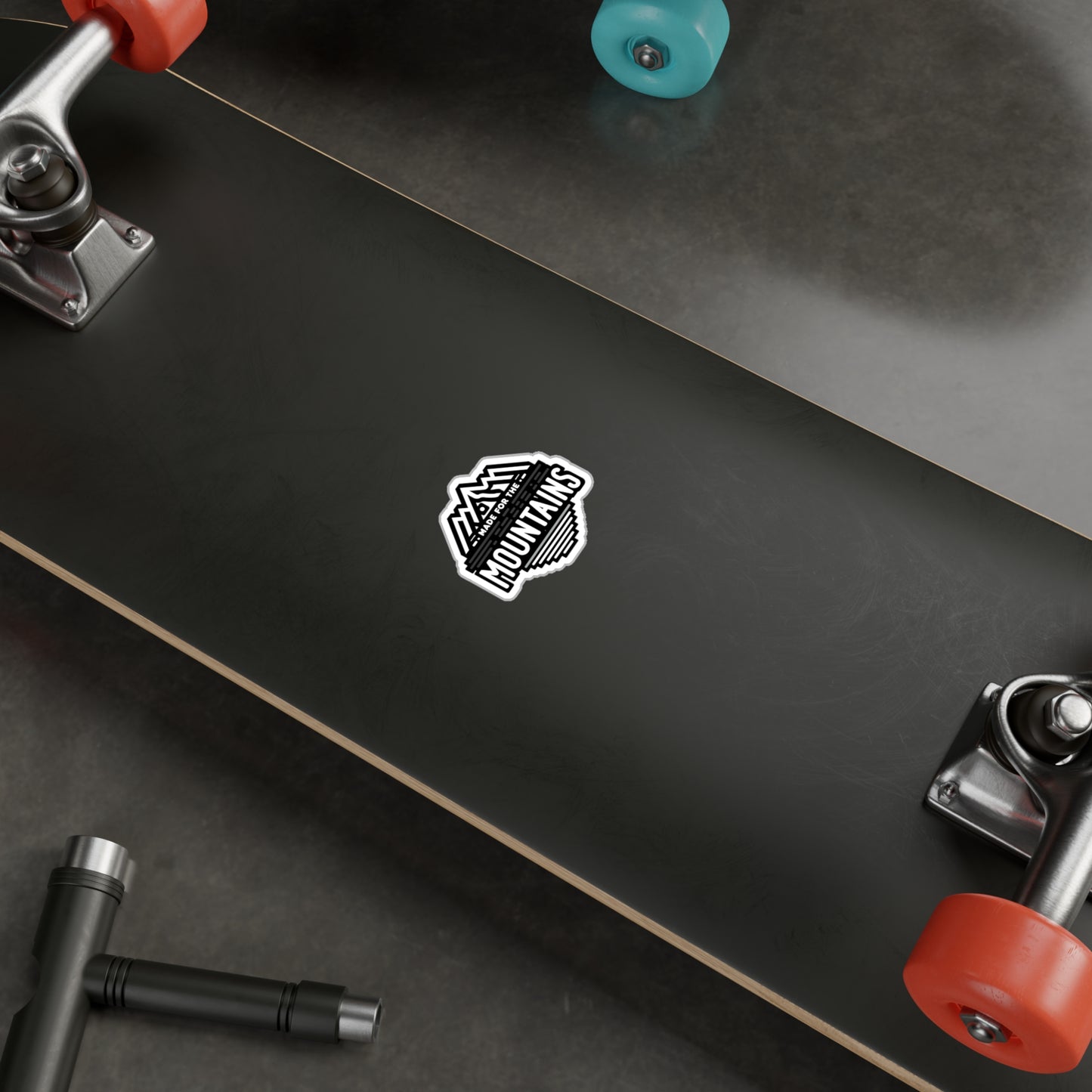 Made For The Mountains - Hiking Sticker for Laptop Sticker. Water Bottle Sticker, Vinyl Hiker Decal - Hiking Gift