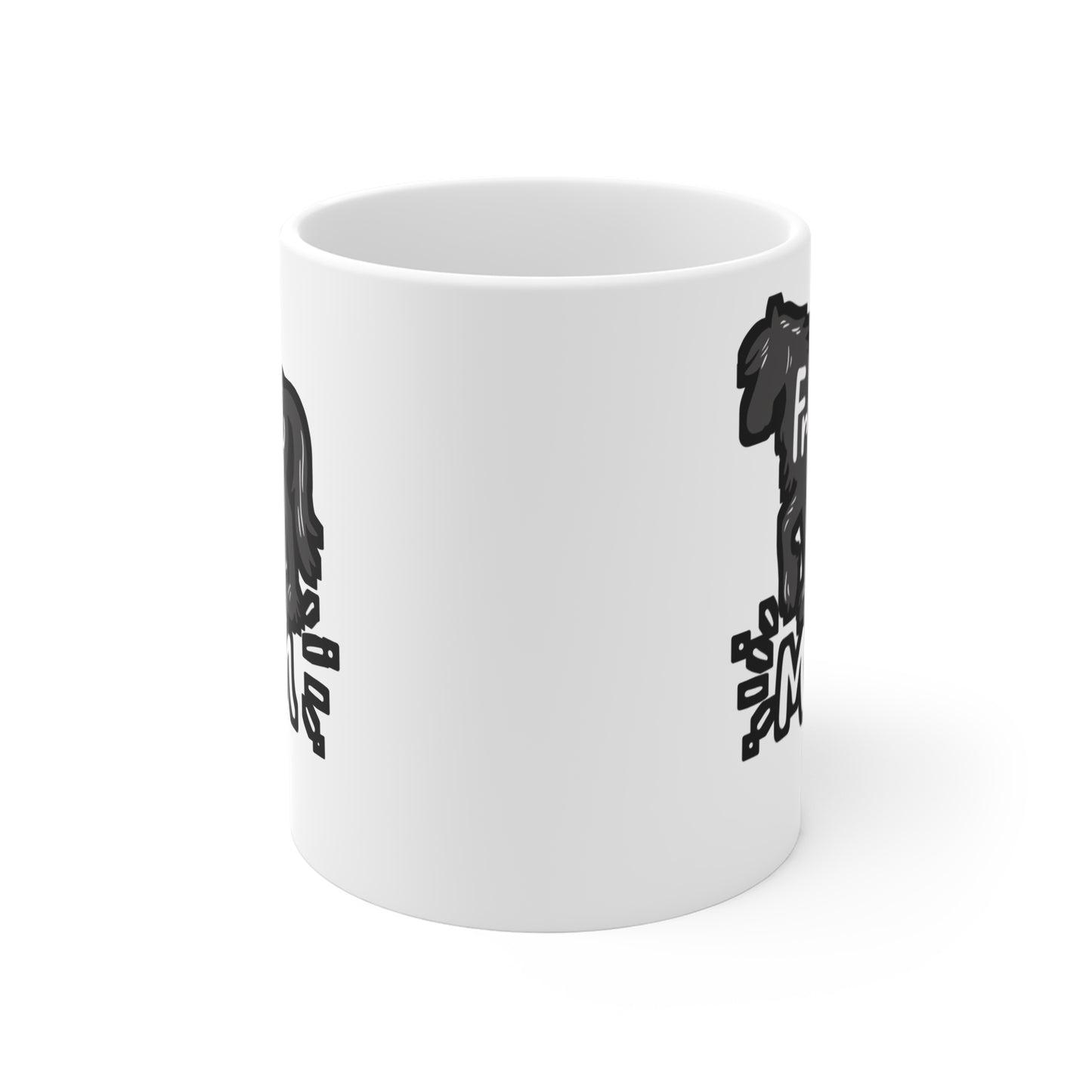 Friesian Horse - Friesian Mug for Coffee 11oz. Friesian Cup, White ceramic, Cowgirl Mug, Slobber Tea Cup - Friesian Gift