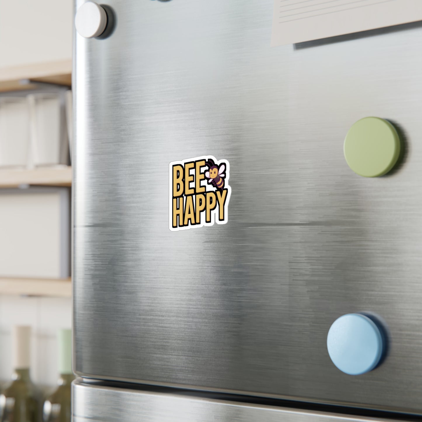 Be happy - Beekeeper Sticker for Wall, Laptop, Window, Truck, Car Beekeeper Gift Vinyl Beekeepers Decal Sticker