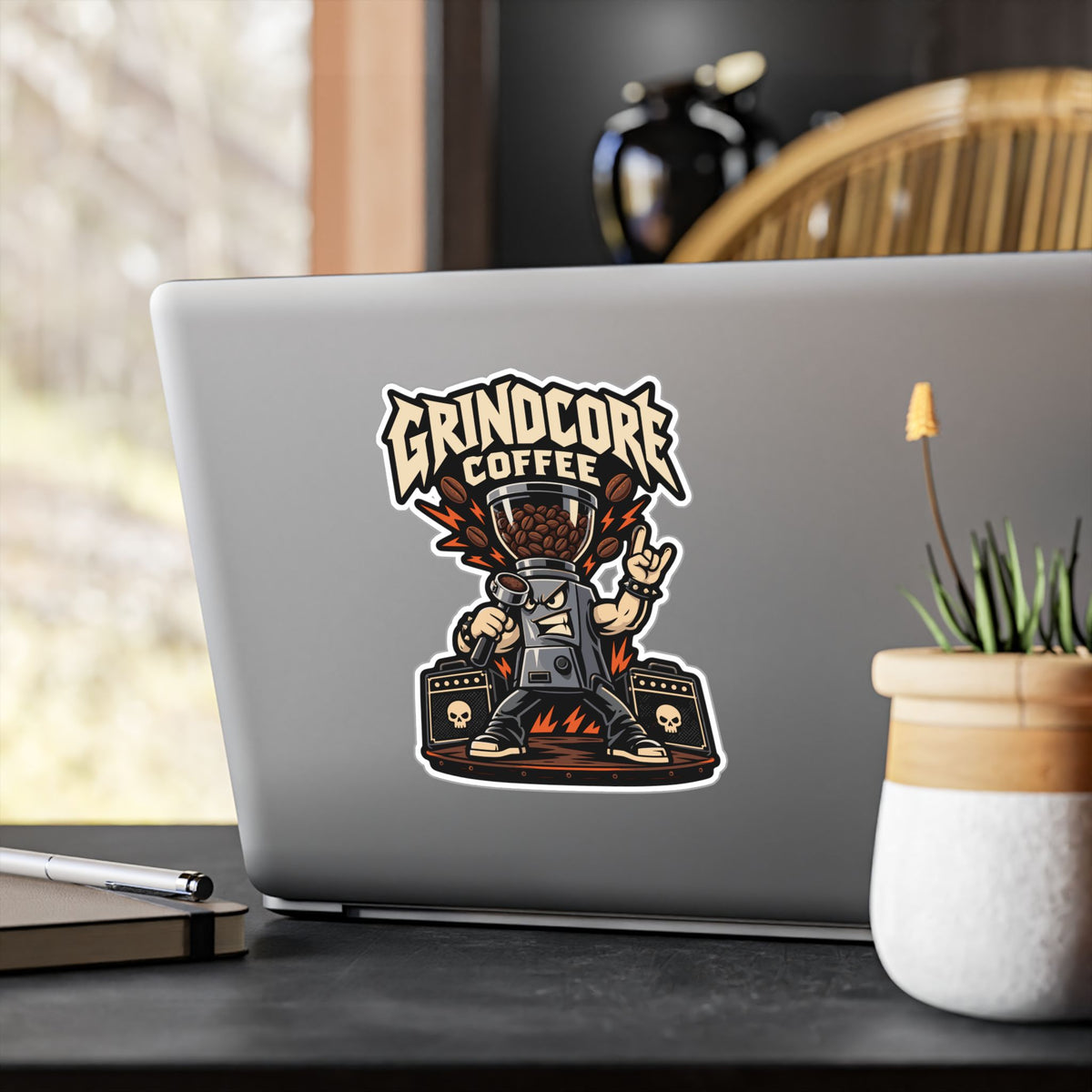 Espresso Sticker - GrindCore Coffee Decals for Your Grinder and Digital Scale