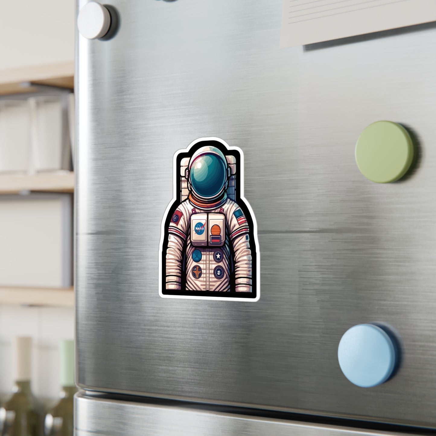 Astronaut - Space Sticker for Car Window Laptop Wall Sticker. Water Bottle Sticker, Vinyl Astronaut Decal, Cosmos Sticker - Space Gift